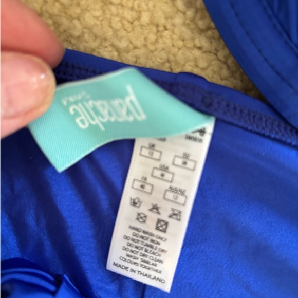 Chic Blue Swimwear Set - Picture 4 of 5